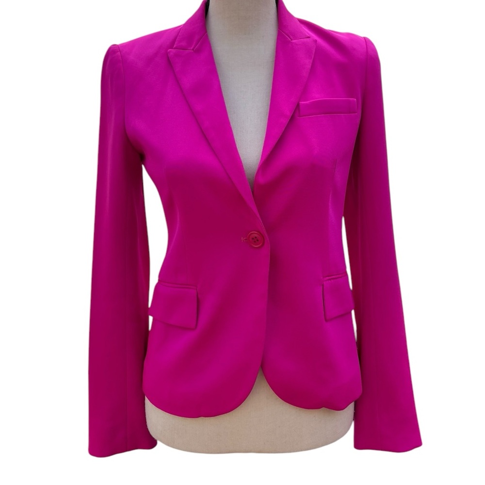 Gilbergilmore Pink Silk Blazer Dopamine Office Siren